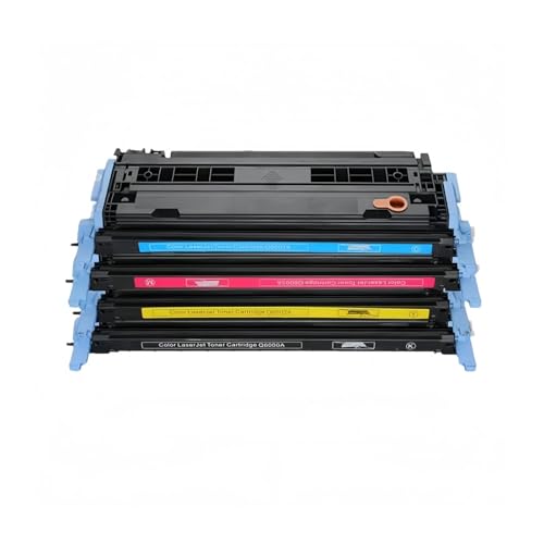 Cartucho de tóner Q6000A, Q6001A, Q6002A, Q6003A, Q6000 6000a 124A, Compatible con HP LaserJet 1600, 2600n, 2605, 2605dn, 2605dtn CM1015