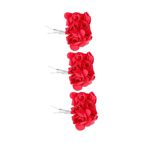 ULTECHNOVO 144 mini ramos de flores artificiales, flores artificiales, adorables, decoración floral para manualidades, suministros para manualidades florales, mini para manualidades