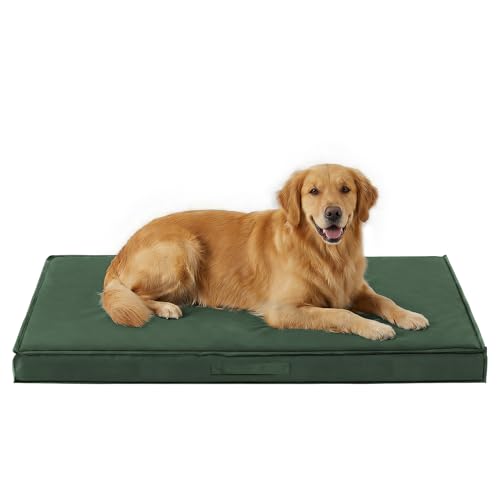 Image of Outdoor Dog Bed Extra Large Sized Dog, Waterproof, 44x32x3.5 Inch