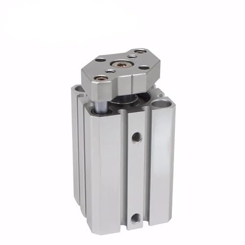 Cilindro neumático compacto CQMB de 16mm tipo SMC de doble efecto 4