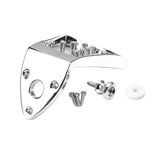 Cordes et cordier de mandoline en métal chromé kit complet