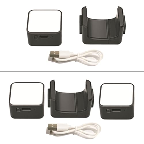 Luz de relleno recargable portátil con brillo regulable de 3 leds 3