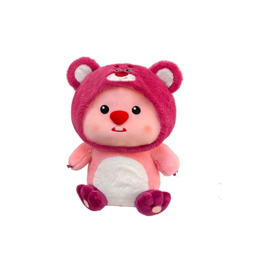 UOAO LOPPY ぬいぐるみ ビーバーぬいぐるみ LOPPY 抱き枕 ビーバーぬい クッション かわいい LOPPY おもちゃ アニメLOPPY 昼枕 柔らかい 韓国 人気 睡眠枕 人形 クリスマス 女の子 誕生日 プレゼント人形 誕生日のおもちゃ 贈
