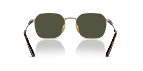Image of Ray-Ban RB8094 Jim Titanium Square Sunglasses