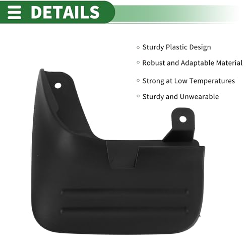 Image of Motoforti Mud Flaps Splash Guards Mud Guards for Hyundai H-1 Stanex 2011-2023 W /Mount Accessories