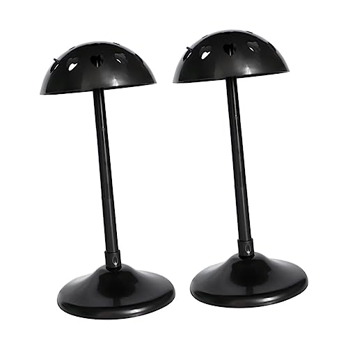 TOVINANNA 2Pcs Detachable Wig Styling Stand for Hairpiece Display Height Wig Holder for Long Wigs for Cosplay Hats and Headdress Arrangement