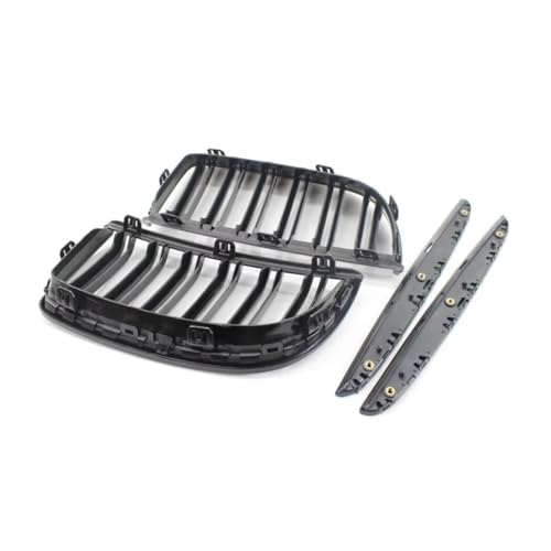 Rejilla delantera de doble listón estilo parrillas de carreras para E90 E91 5