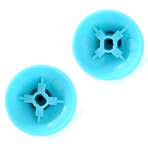 Image of Deal4GO 2-Pack OEM Thumbsticks Concave Analog Replacement for Xbox one Controller Analogue Joystick Grips (Pale Blue)