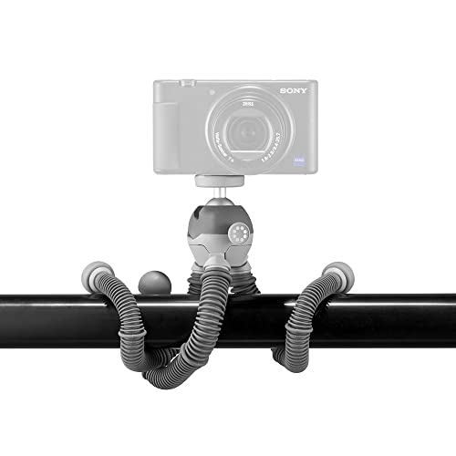 JOBY PodZilla Kit médio, tripé flexível com suporte para telefone GripTight 360, tripé para celular