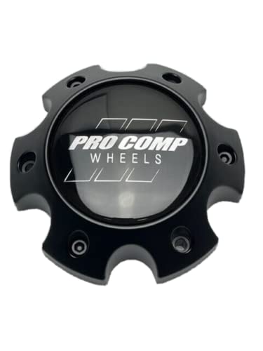 Amazon.com: Pro Comp Matte Black 6 Lug Wheel Center Cap 1079L145 