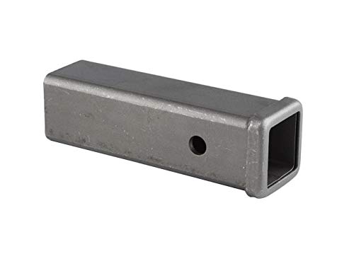 Image of TOPTOW 64454 Trailer Hitch Receiver Tube 2-inch X 9-inch Length Combo Bar, Weld on Raw Steel