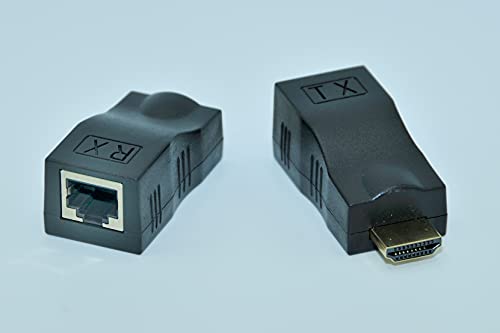 Extensor HDMI RJ45 2577P1 adaptador prolongador ethernet para monitor proyector y pc
