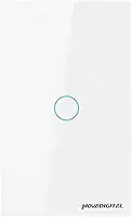 Novadigital Interruptor Touch Led 1 Botão RF433Mhz Wi-fi Smart Home Google Home Alexa Automação Residencial Original