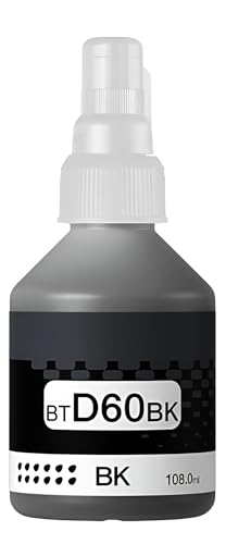 Image of Duplex DTC Ink Compatible for Brother BT6000Bk / BT5000 DCP T310, T300, T510, T500, T910, T710, T400W, T450W, T300W, T800W, T700, T810 Printer (BT-D60BK / BT6000 Black Ink 1 Pcs)