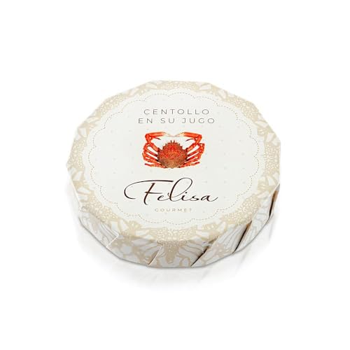 Centollo en su jugo. Felisa Gourmet. Exquisito y delicado como la carne de centollo. Con olor, sabor y textura delicados. Extraído a mano garantía de calidad.