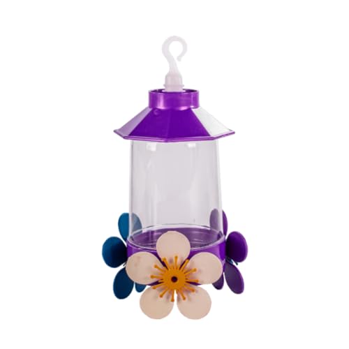 KIT 2 peças Bebedouro Beija Flor 250ml cores sortidas - Ideal para Jardins, Atrai Pássaros, Adiciona
