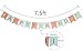 LOVELY BITON Happy Birthday Party Banner, Pre-Strung No Assembly Bday Sign, Colorful Birthday Garland Decorations Supplies for Women Men Boys Girls Kids