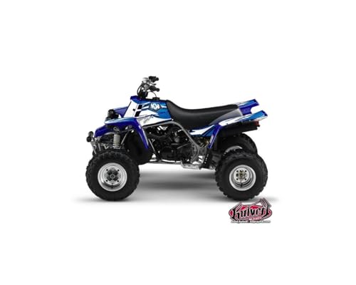 Kit déco quad Yamaha Banshee bleu style graff résistant aux UV