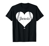 Baseball Heart Jim Jarvis Prospect Baseball Fan Gear T-Shirt