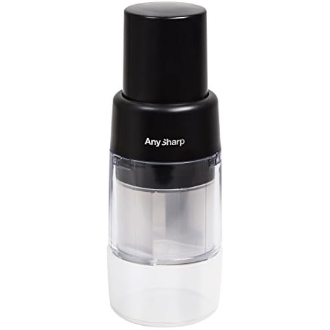 AnySharp ASMCBLK Mini Chopper, Inoxidable, Black Cover