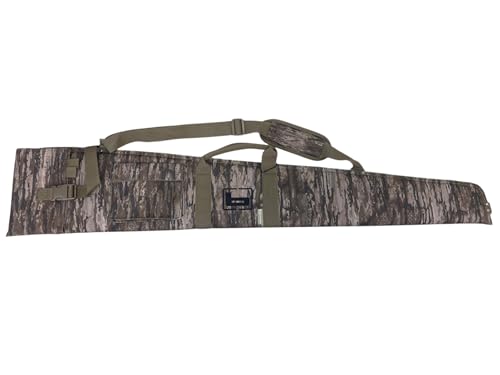 Banded Impact Floating Gun Case – 48" Waterfowl Shotgun Case - Padded Handles, Shoulder Strap, Side Storage Pocket – Heavy-Duty Weather-Resistant 900D, Non-Absorbing Foam, Buckle Closure (Legacy)