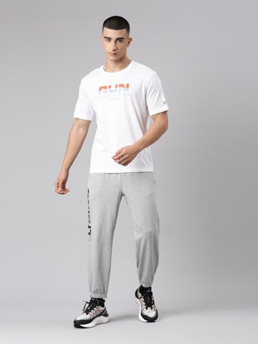 Image of XTEP Playing Big Basketball Series, Sorona Material, Moisture Absorbing & Sweat Dissipating Technology, Superior Elasticity, Colorblocked Design, Basketball T-Shirt for Men - Caramel Brown
