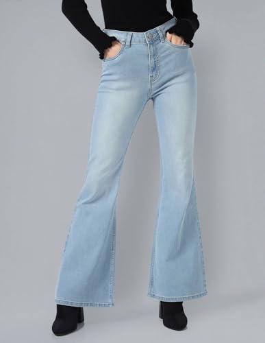 Image of KOTTY Womens Denim Jeans | Easy Fit Comfort | Stylish