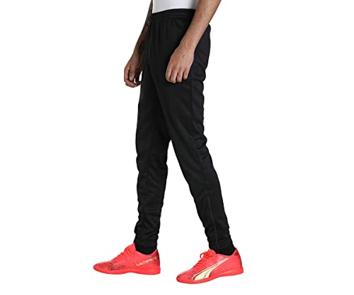 PUMA Unisex Teamrise Poly Træningsbukser Jogginghose, Puma Black-puma White, XL EU