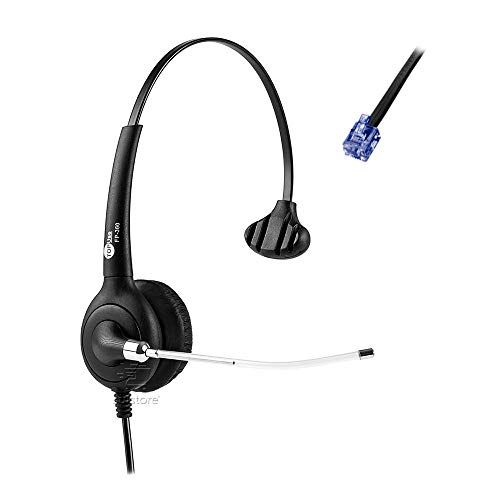Headset MonoAuricular RJ9 FP-360 Premium Top Use para Telefones IP