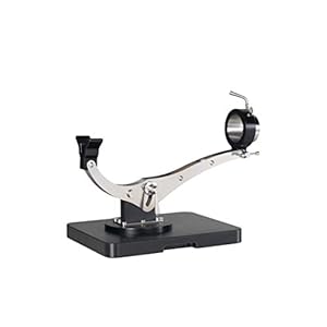 Buarfe Elite hamhouder van roestvrij staal Plus, zwart