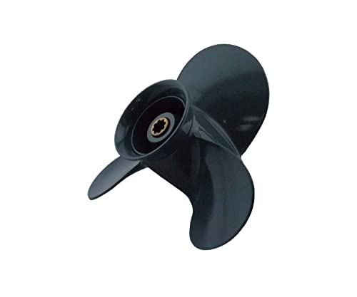 Asaki Propeller 9 1/4X10 Compatible With Honda 9.9/15/20 Hp Outboard Right Hand 58130-Zw9-V31Za 8 Splines #TOP3