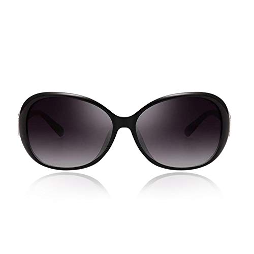 Fashion Women Shades Oversized Eyewear Classic Sunglasses UV400-Black MY#8F2