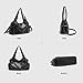Generisch Generish Handtasche Damen,Weiches Leder Tote Hobo Bag Groß Shopper Tasche Uni Tasche Vintage Bag Braun Slouchy UmhäNgetasche Arbeitstasche für Schule Reisen