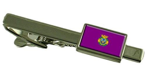Clip de Corbata Bandera España Detalle de Cádiz Regalo Original para Hombres con Estilo