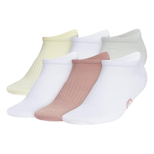 adidas Women's Superlite No Show Socks 6 Pairs