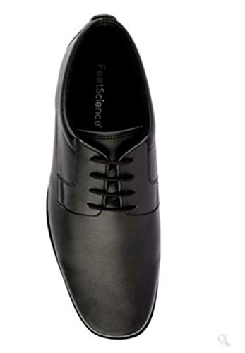 Image of Men's Comfortable 100% s.Leather Black Formal Shoes