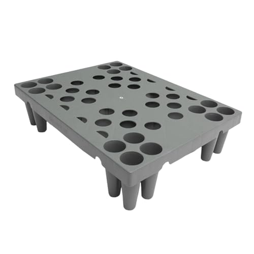 MERIGLARE �t���A�p���b�g�ݕ��ۊǃp�b�h 40x30x10 cm �ʋC �ςݏd�ˊȒP ���@�\�v���b�g�t�H�[�� �X�[�p�[�}�[�P�b�g �q�� �K���[�W�p, �O���[