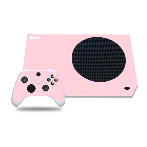 Image of Skin for Console Compatible with Xbox Series S (Pink)
