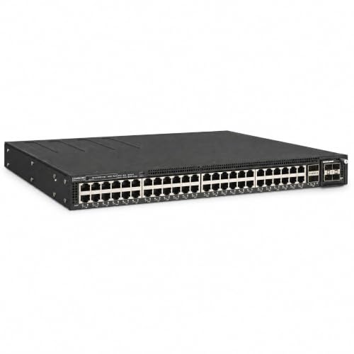 Image of Ruckus ICX7550-48P-E2-R3 Managed Switch, 48x Gigabit PoE+, 2x 40GbE QSFP+ Uplinks + Modular Slot, 1900W PoE Budget, Dual PSU, 3-Yr Remote Support - Stackable Campus Switch (ICX7550-48P-E2-R3)