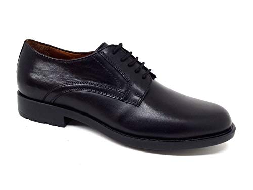Zapatos Oxford hombre negro cómodos talla 43 para evitar el cansancio diario