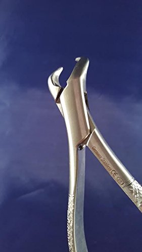 Miniatura 4 de Nuevo diente dental de grado premium EXTRACTOR Fórceps NO 23 Cuerno de vaca Molar inferior Acero inoxidable alemán