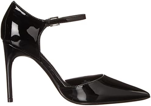 Calvin Klein Women's DRESSA Pump, Black Patent, 8 | Image 5