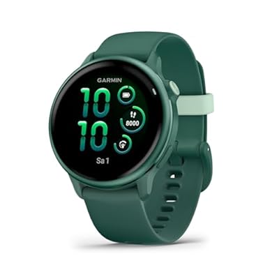 Garmin Vívoactive 6 Smartwatch con GPS Pantalla AMOLED Funciones Esenciales de Salud Entrenamientos de Movilidad Entrenamiento avanzado del sueño y hasta 11 días de autonomía Verde