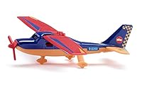 siku 1101, Sportflugzeug, Metall/Kunststoff, Multicolor, Drehbarer Propeller, Einklappbare Flügel