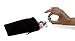 Wiz Dice Large 7” x 5” Black Velour Pouch with Drawstring (Plain)