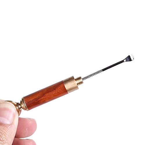 GPFDM Cureta De Oído, Limpiador De Cera De Oído De Acero Inoxidable De Primera Calidad para Adultos, Niños Y Mayores