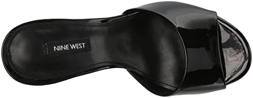 NINE WEST Women's KOOL3 Heeled Sandal, Black, 6 | Image 4