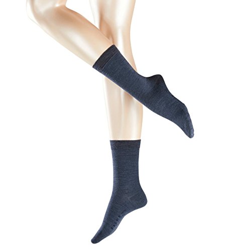 Image of FALKE Women's Softmerino Socks, Merino Wool Cotton, Crew, 1 Pair