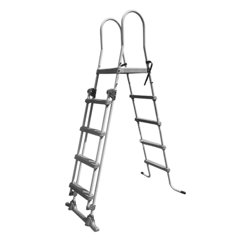 Escalera Retráctil para Piscina Acero Inoxidable 250kg miniatura 1