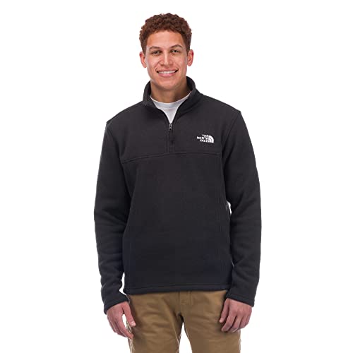 The North Face Men's Tsillan ¼ Zip Sweatshirt, TNF Black Heather, Medium - image 1
